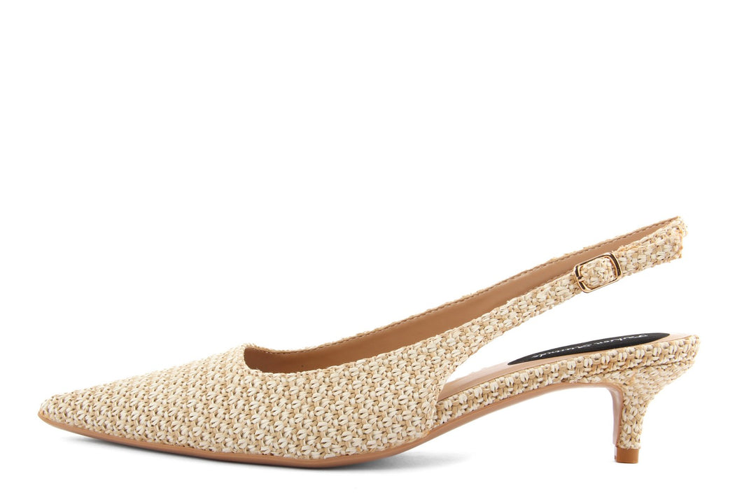 Slingback Donna colore Beige