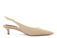 Carica l&#39;immagine nel visualizzatore di Gallery, Slingback Donna colore Beige
