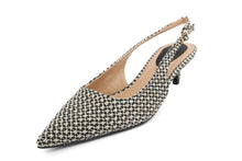 Carica l&#39;immagine nel visualizzatore di Gallery, Slingback Donna colore Nero
