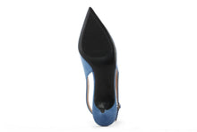 Carica l&#39;immagine nel visualizzatore di Gallery, Slingback Donna colore Blu
