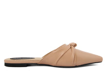 Carica l&#39;immagine nel visualizzatore di Gallery, Slingback Donna In Pelle Colore Beige
