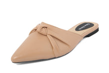 Carica l&#39;immagine nel visualizzatore di Gallery, Slingback Donna In Pelle Colore Beige
