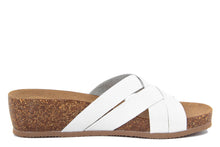 Carica l&#39;immagine nel visualizzatore di Gallery, Sandali flat Donna in Sintetico Bianco
