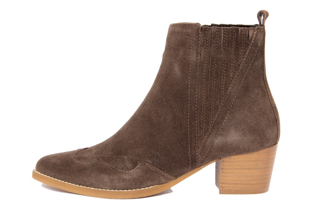 Stivaletto texani Donna colore Marrone