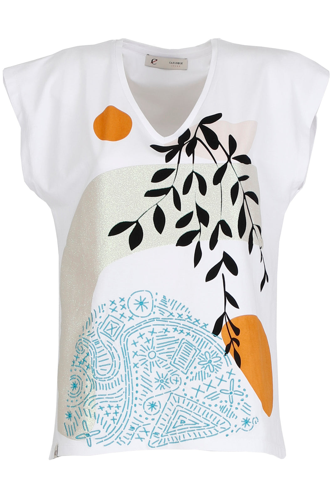 T-Shirts Donna colore Bianco