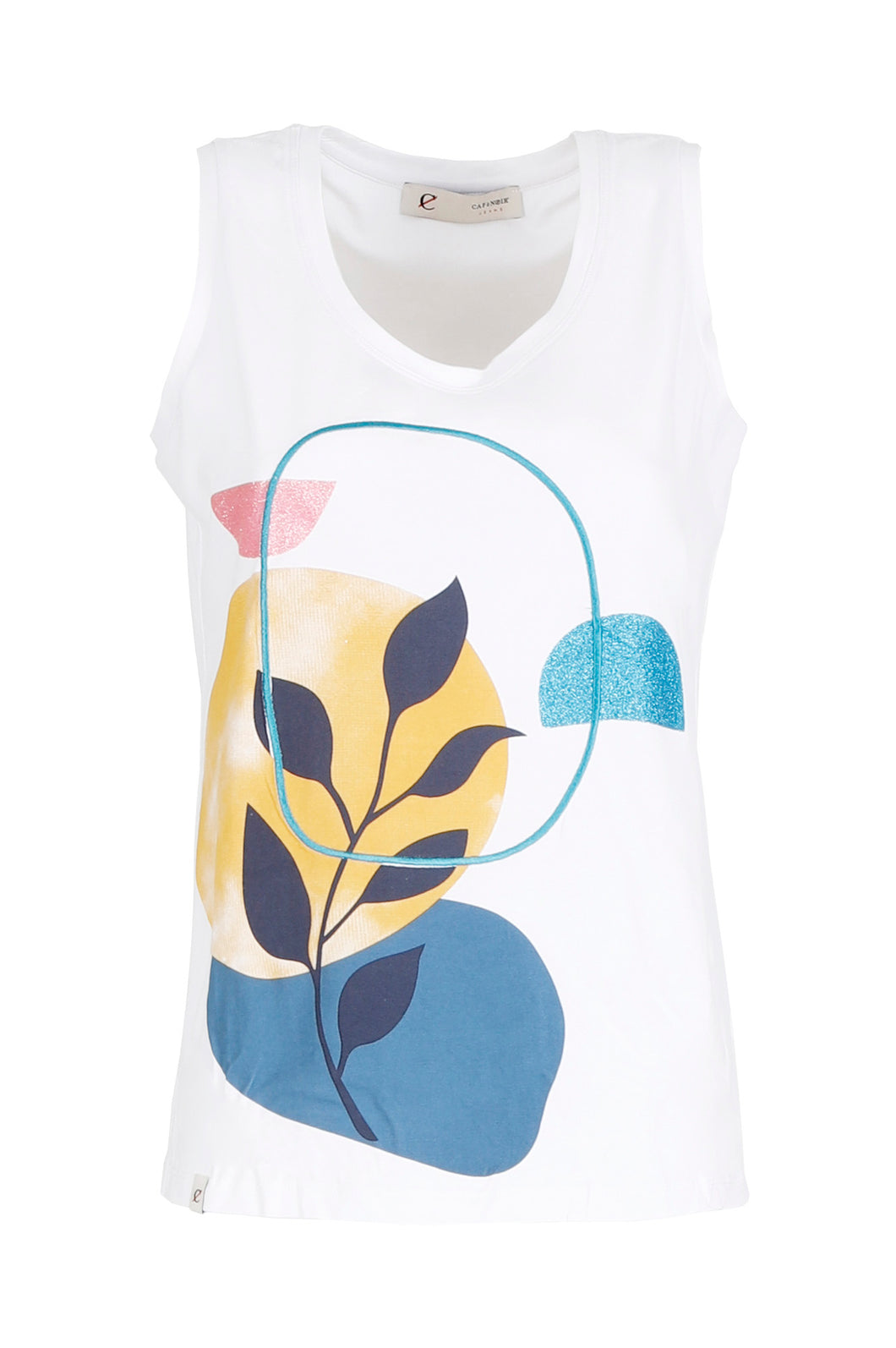 T-Shirts Donna colore Bianco