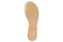 Carica l&#39;immagine nel visualizzatore di Gallery, Sandali Flat Made in Italy in pelle colore Marrone
