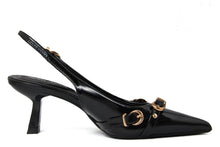 Carica l&#39;immagine nel visualizzatore di Gallery, Slingback Donna colore Nero
