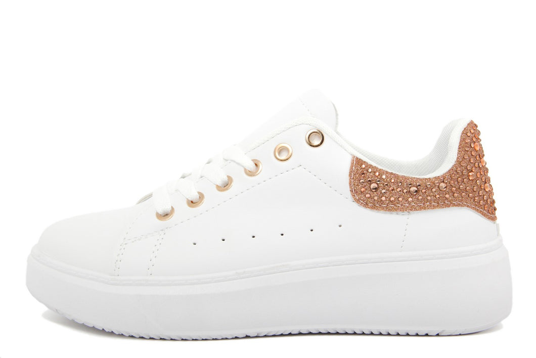 Sneakers Donna colore Champagne