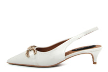 Carica l&#39;immagine nel visualizzatore di Gallery, Slingback Donna colore Bianco
