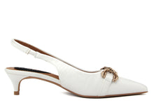 Carica l&#39;immagine nel visualizzatore di Gallery, Slingback Donna colore Bianco
