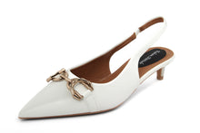 Carica l&#39;immagine nel visualizzatore di Gallery, Slingback Donna colore Bianco
