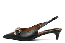 Carica l&#39;immagine nel visualizzatore di Gallery, Slingback Donna colore Nero
