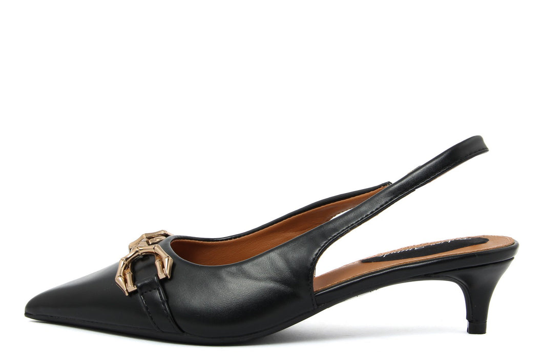 Slingback Donna colore Nero