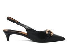 Carica l&#39;immagine nel visualizzatore di Gallery, Slingback Donna colore Nero
