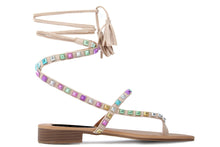 Carica l&#39;immagine nel visualizzatore di Gallery, Sandali Donna colore Beige
