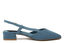 Carica l&#39;immagine nel visualizzatore di Gallery, Slingback Donna colore Blu
