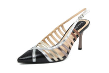 Carica l&#39;immagine nel visualizzatore di Gallery, Slingback Donna colore Nero
