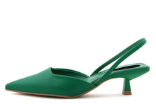 Carica l&#39;immagine nel visualizzatore di Gallery, Slingback Donna colore Verde
