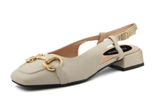 Carica l&#39;immagine nel visualizzatore di Gallery, Slingback Donna colore Beige
