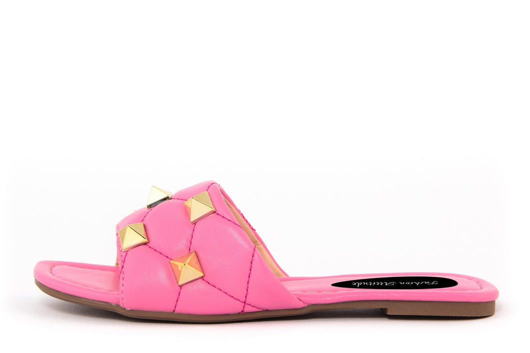 Sandali flat Donna colore Fuxia