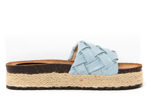 Carica l&#39;immagine nel visualizzatore di Gallery, Sandali platform Donna colore Blu
