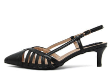 Carica l&#39;immagine nel visualizzatore di Gallery, Slingback Donna colore Nero
