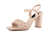 Carica l&#39;immagine nel visualizzatore di Gallery, Sandalo con tacco Donna colore Beige
