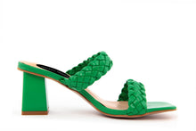 Carica l&#39;immagine nel visualizzatore di Gallery, Sandali con tacco Donna colore Verde
