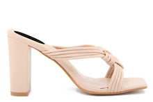 Carica l&#39;immagine nel visualizzatore di Gallery, Sandalo con tacco Donna colore Beige
