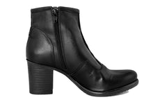 Carica l&#39;immagine nel visualizzatore di Gallery, Stivaletto con tacco Donna in Pelle Nero
