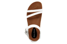 Carica l&#39;immagine nel visualizzatore di Gallery, Sandalo flat Donna colore Bianco
