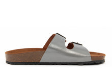 Carica l&#39;immagine nel visualizzatore di Gallery, Sandalo flat Donna colore Grigio
