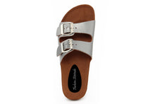 Carica l&#39;immagine nel visualizzatore di Gallery, Sandalo flat Donna colore Grigio
