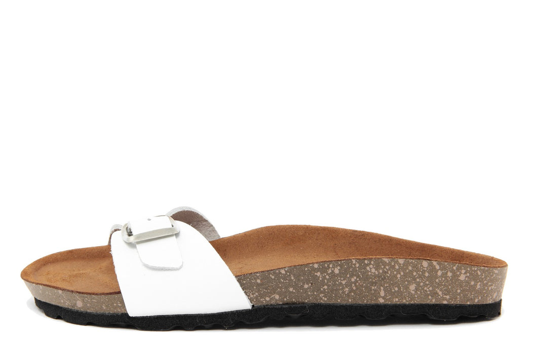 Sandalo flat Donna colore Bianco