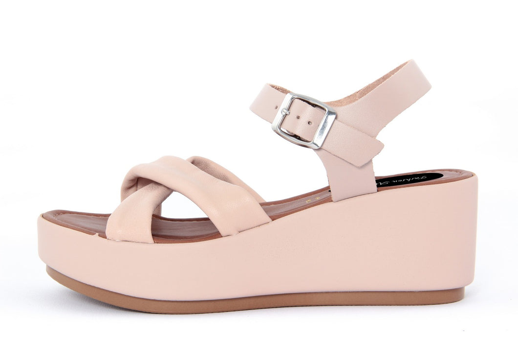 Sandalo con zeppa Donna colore Rosa