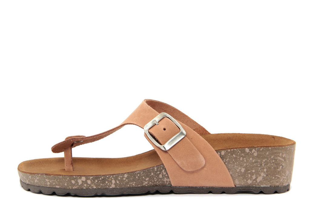 Sandalo flat Donna colore Cuoio