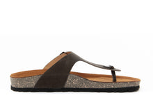 Carica l&#39;immagine nel visualizzatore di Gallery, Sandalo flat Donna colore Marrone
