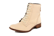 Carica l&#39;immagine nel visualizzatore di Gallery, Anfibio Donna in Pelle Beige
