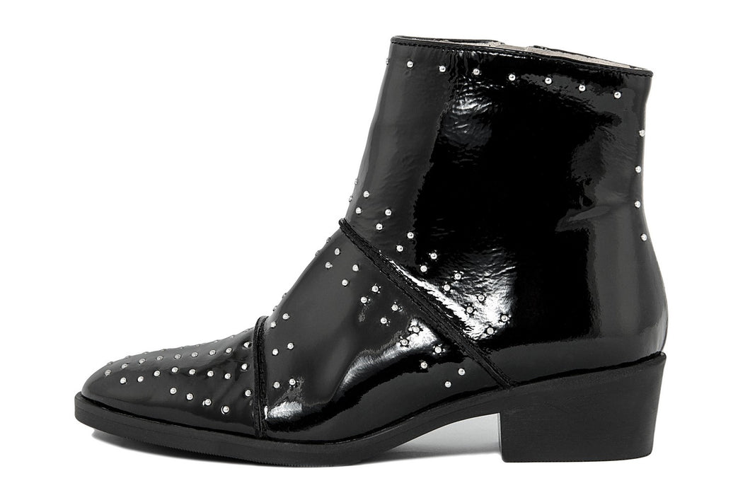 Stivaletto Donna in Pelle Nero
