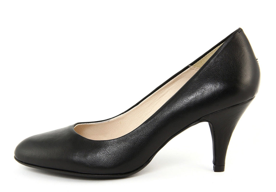 Décolleté Donna in Pelle Nero