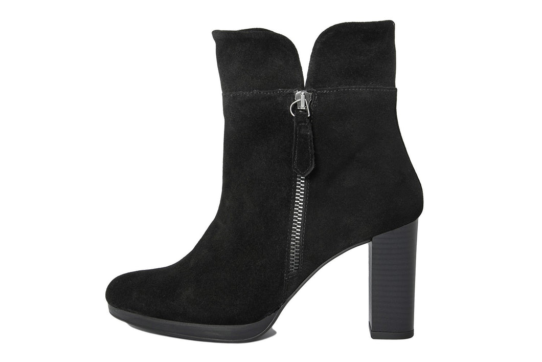 Stivaletto con tacco Donna in Pelle Nero