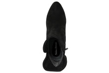 Carica l&#39;immagine nel visualizzatore di Gallery, Stivaletto con tacco Donna in Pelle Nero
