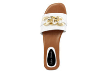 Carica l&#39;immagine nel visualizzatore di Gallery, Sandali flat Donna colore Bianco
