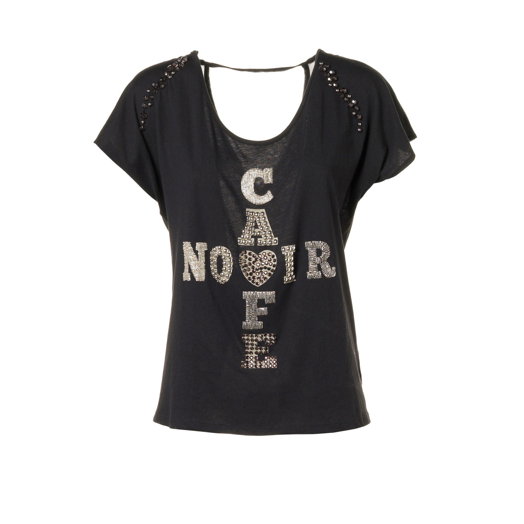T-Shirts Donna colore Nero