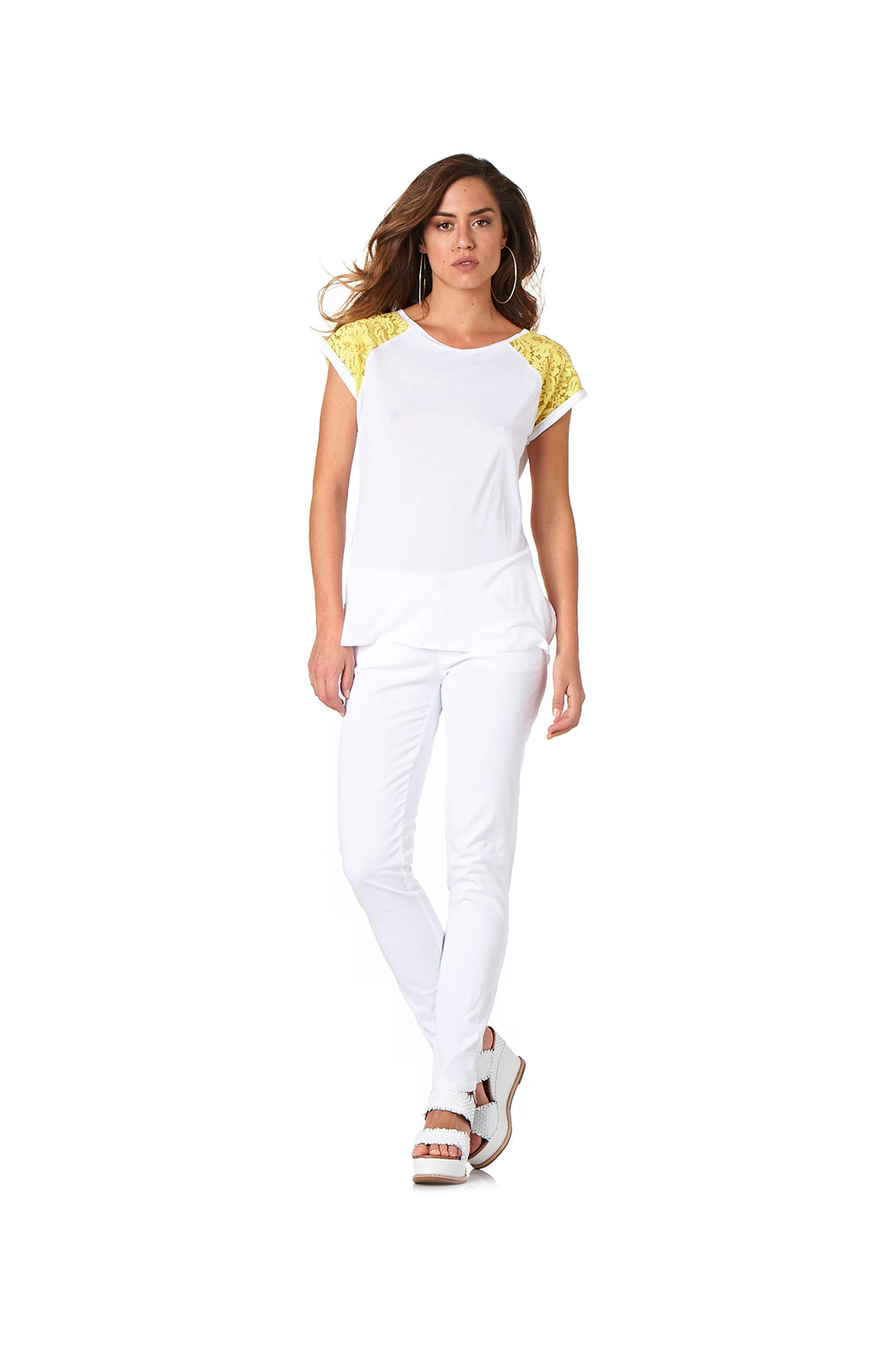 Pantaloni Donna colore Bianco