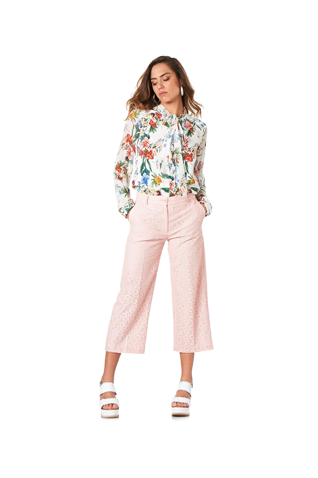 Pantaloni Donna colore Rosa