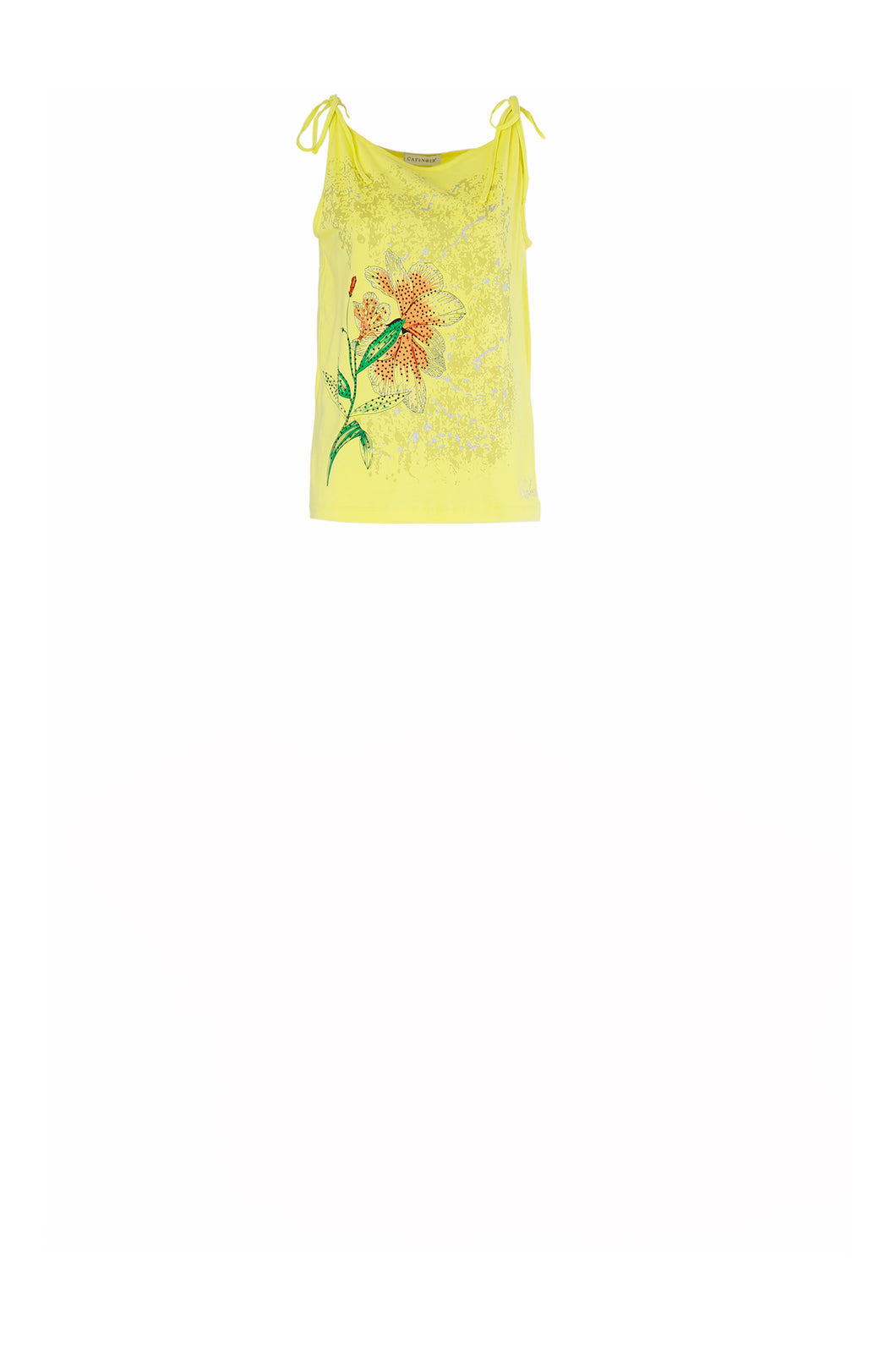 Top Donna colore Giallo