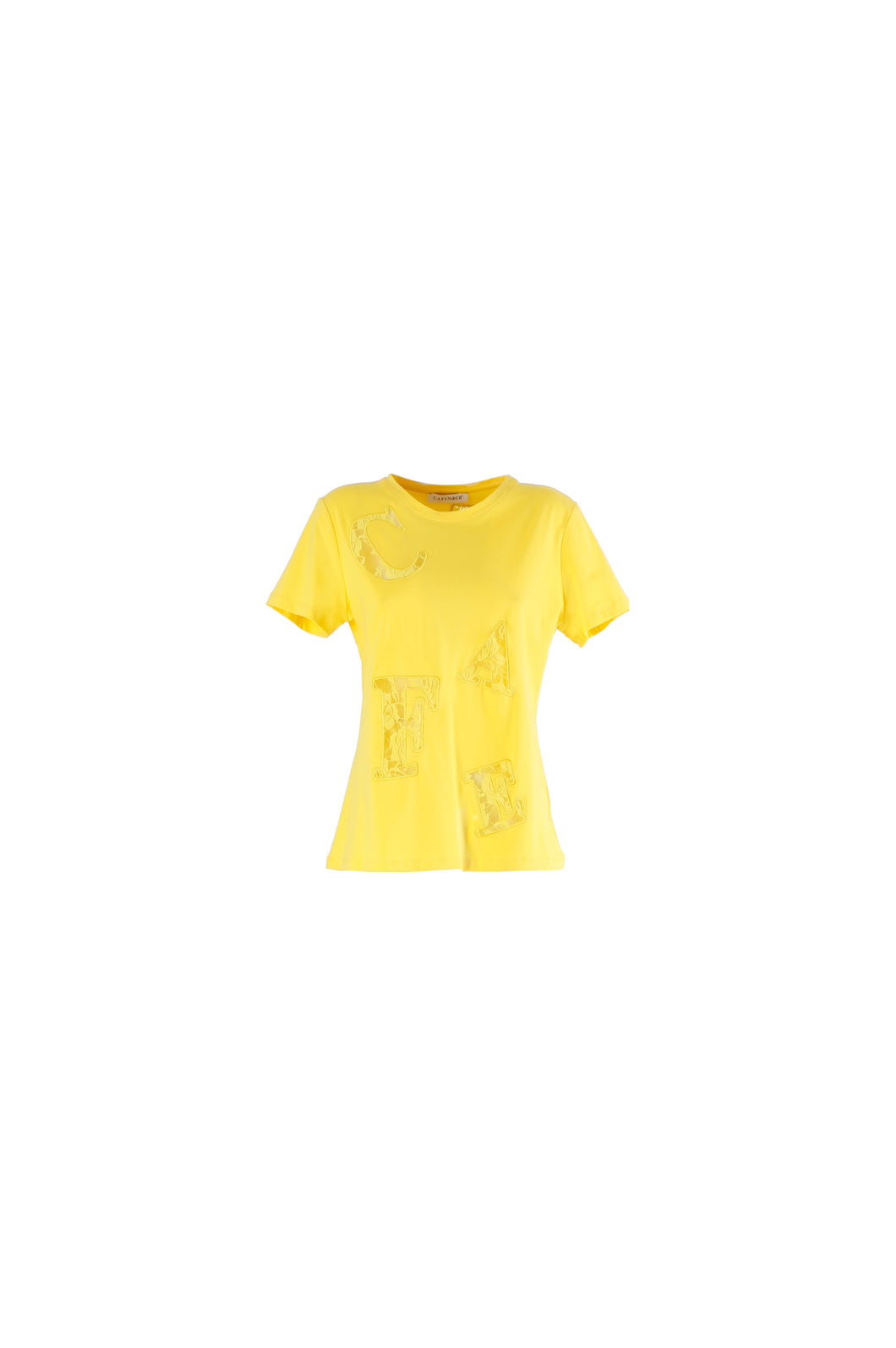 T-Shirts Donna colore Giallo