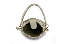 Carica l&#39;immagine nel visualizzatore di Gallery, Borse Donna colore Beige in pelle Made in Italy

